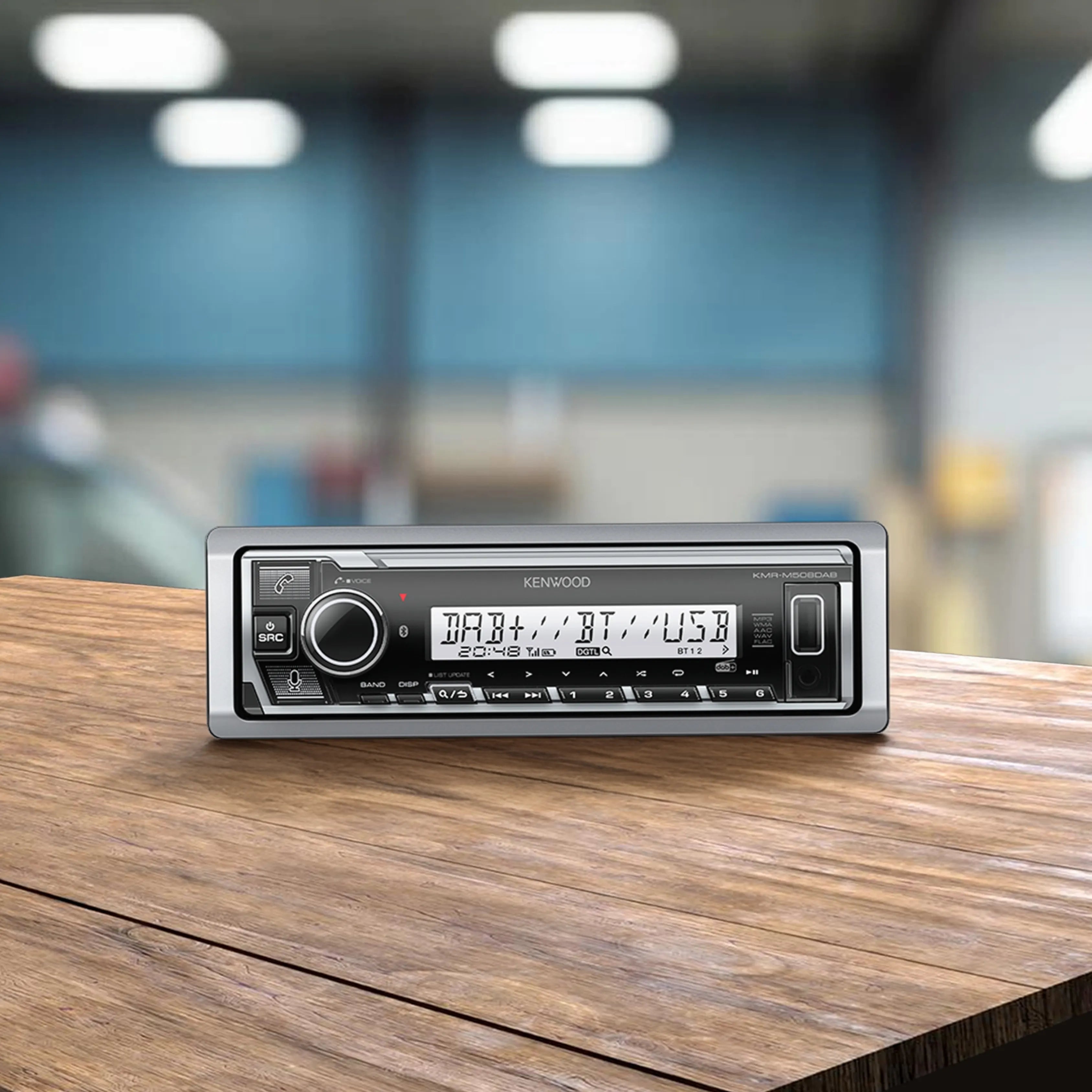 KENWOOD KMR-M508DAB - Marine Mechless DAB+ Radio