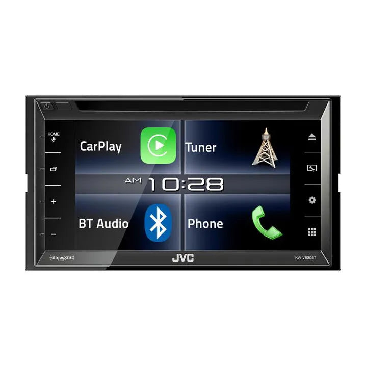 JVC KW-V820BT 6.8" Double Din Multimedia Receiver with Bluetooth & Apple CarPlay