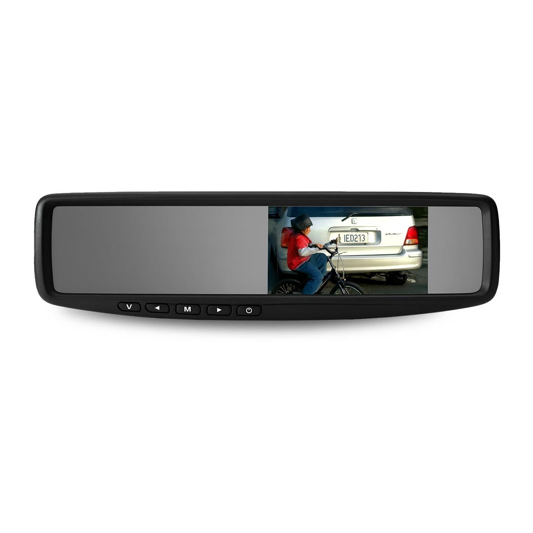 Mongoose LCD43M | 4.3" Clip-On Mirror Monitor