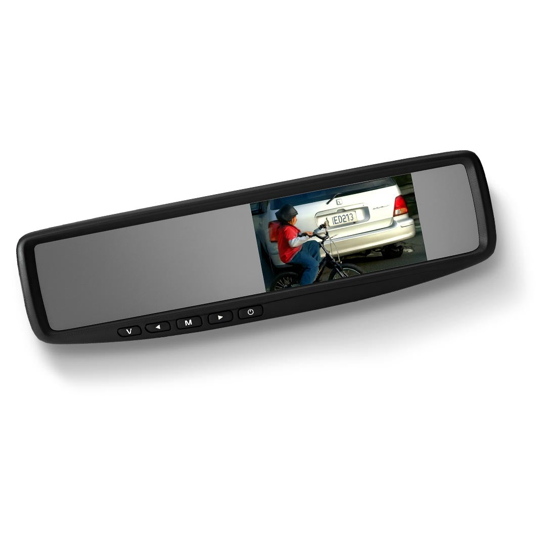 Mongoose LCD43M | 4.3" Clip-On Mirror Monitor