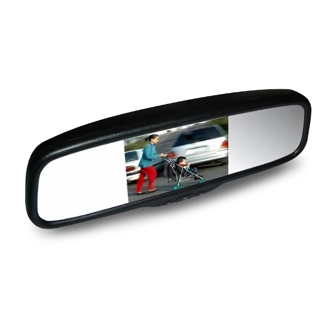 Mongoose LCD50C | 5" Clip-On Mirror Monitor - Reversing Camera