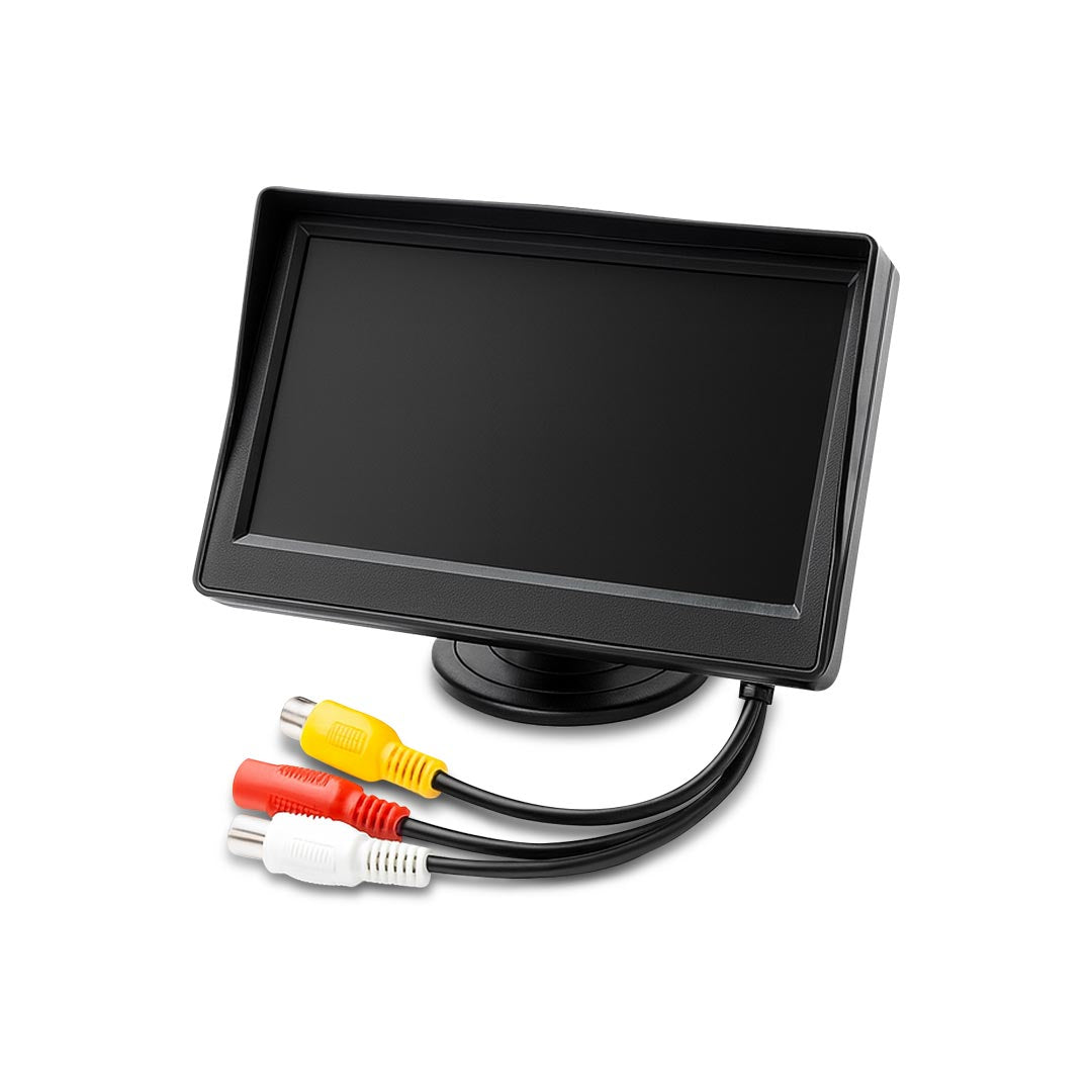Mongoose LCD50PW | 5" Monitor - 2 Camera Input Dashboard Display