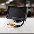 Mongoose LCD50PW | 5" Monitor - 2 Camera Input Dashboard Display