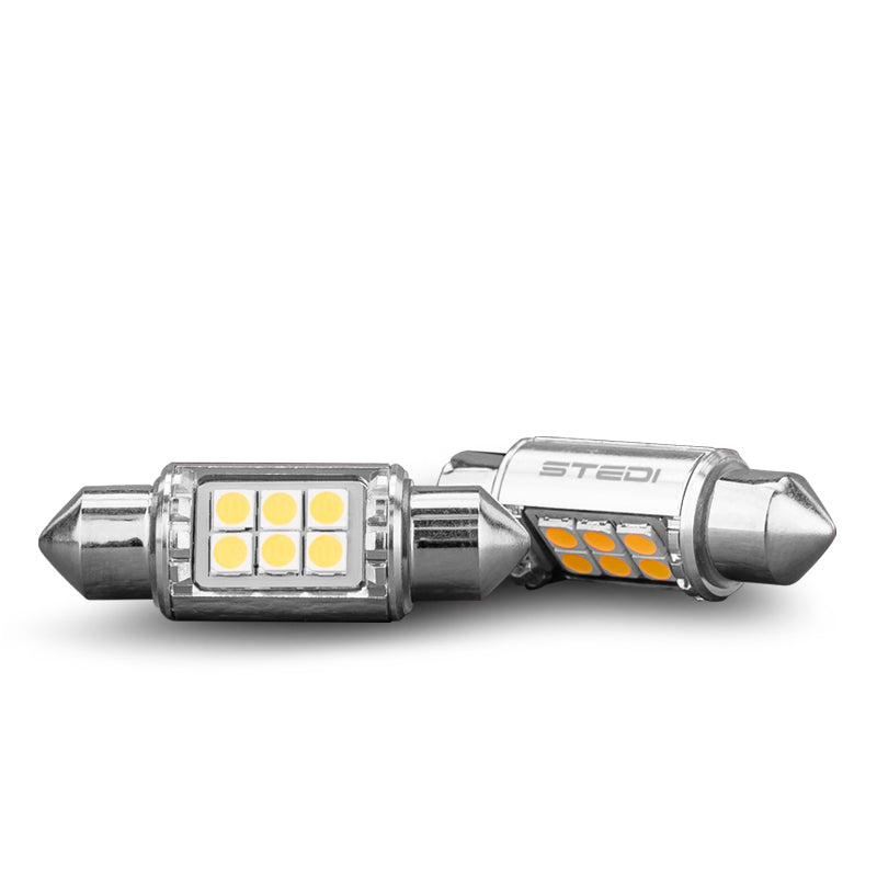 STEDI LEDCONV-SJ-36MM SJ-3014 Festoon 36mm LED Light Bulbs - Pair