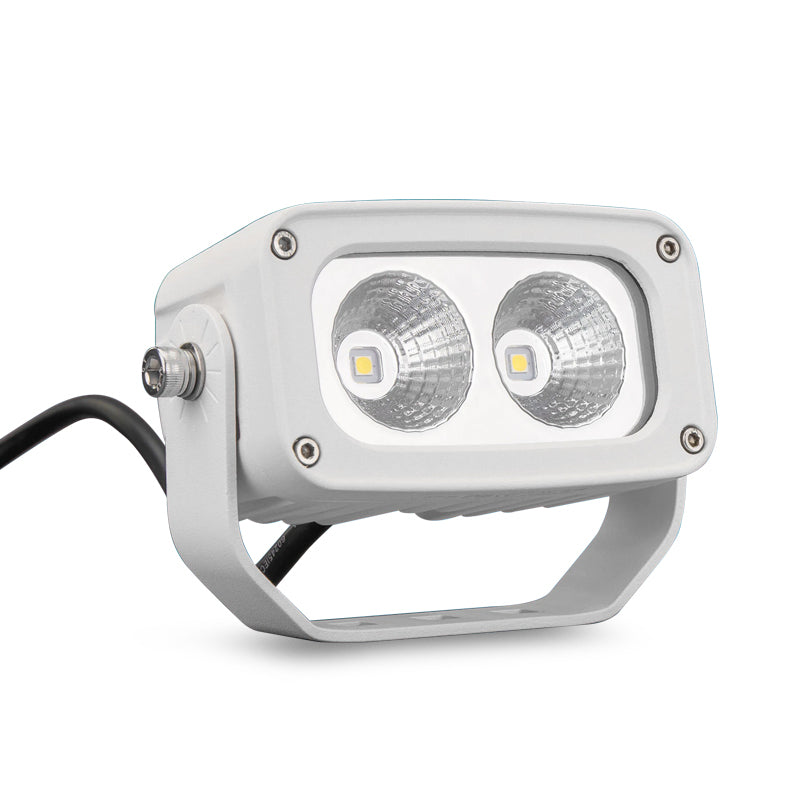 STEDI LEDMARINE-20W-WHT Marine White 20W Twin LED Flood Light