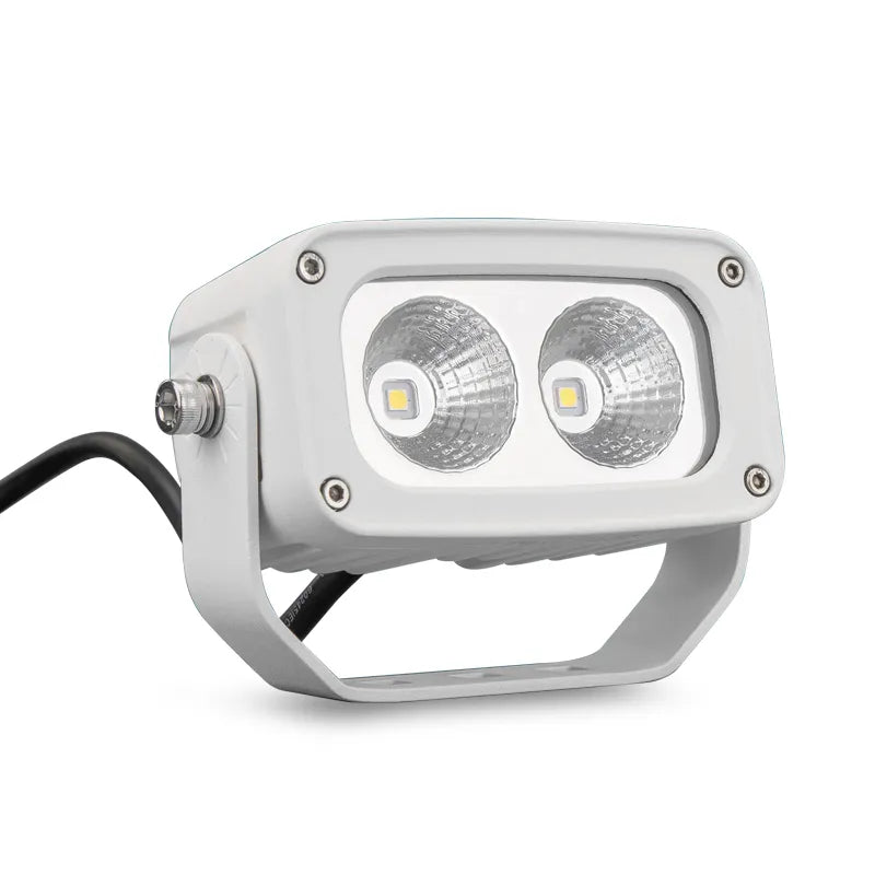 STEDI LEDMARINE-20W-WHT Marine White 20W Twin LED Flood Light
