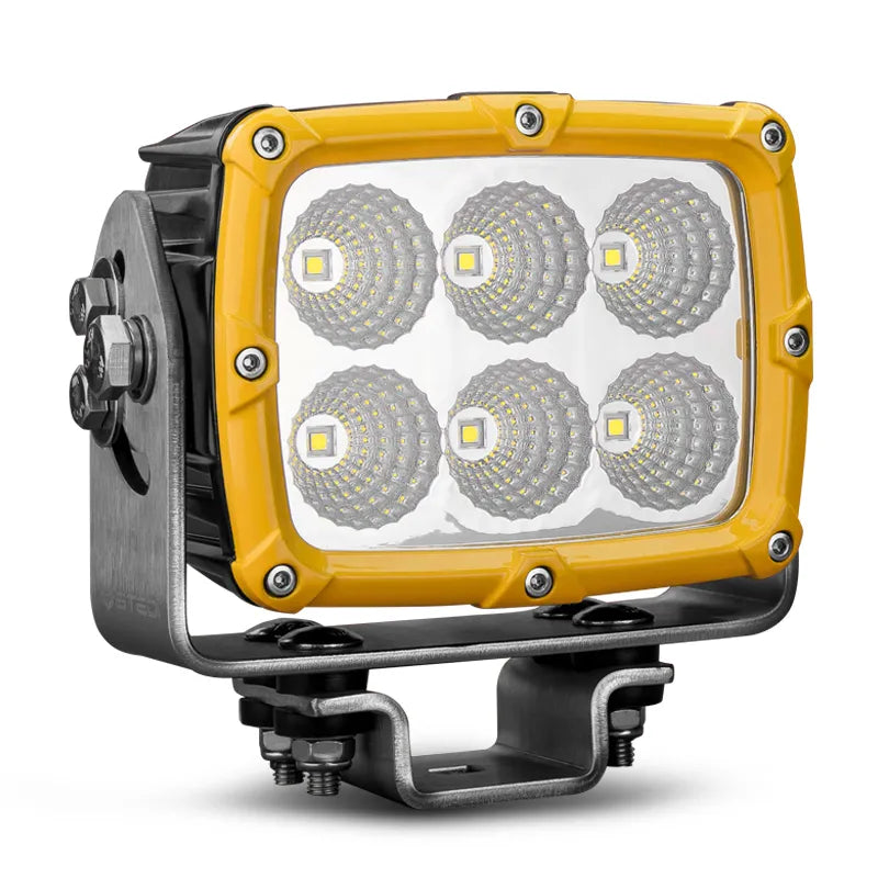 STEDI LEDMINE-60W-YELLOW Shock 6 Mining Spec LED Flood Light - Yellow
