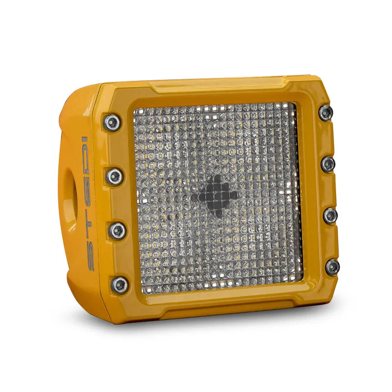 STEDI LEDMINE-C4-DIFFUSE Industrial Yellow Cube C-4 Diffuse Work LED Light