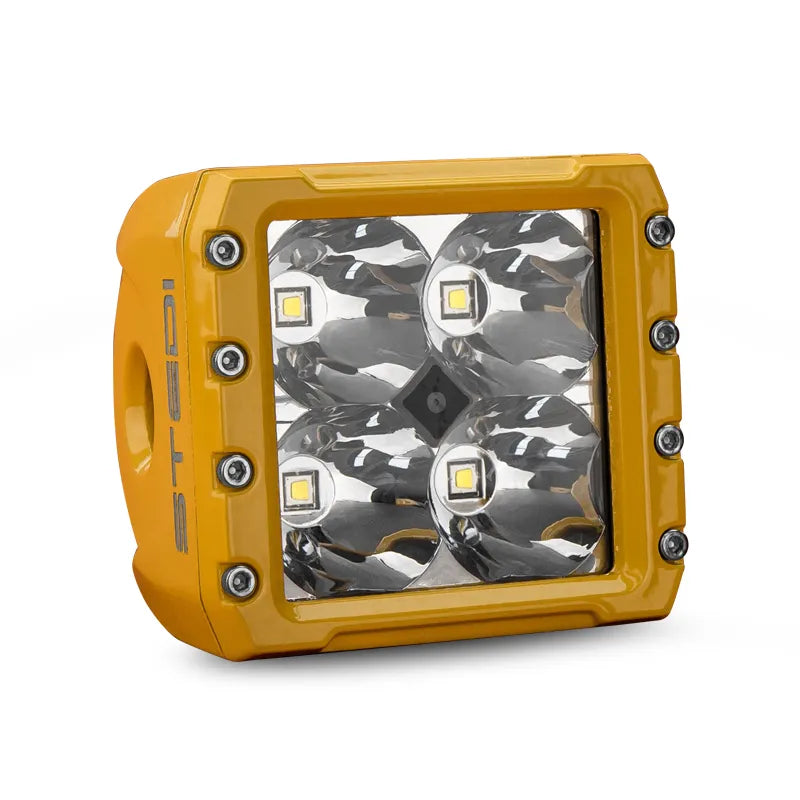 STEDI LEDMINE-C4-SPOT Industrial Yellow Cube C-4 Spot LED Light