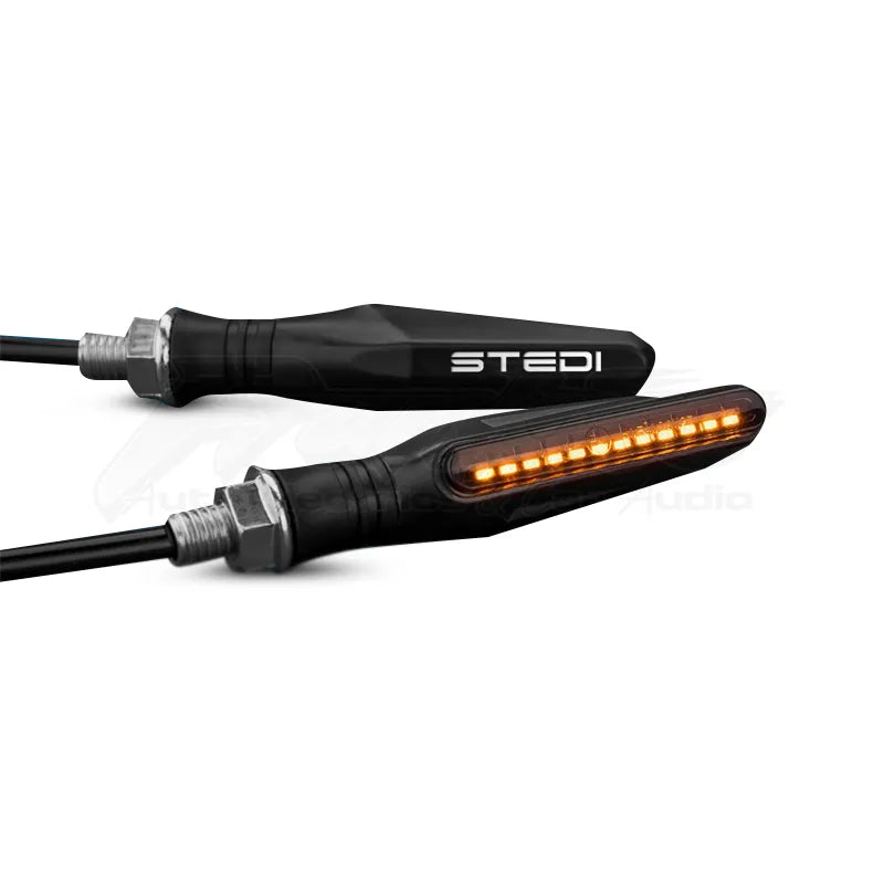STEDI LEDMOTO-IND-BK 355 Side Emitting SMD Dynamic Motorcycle LED Indicator - Amber