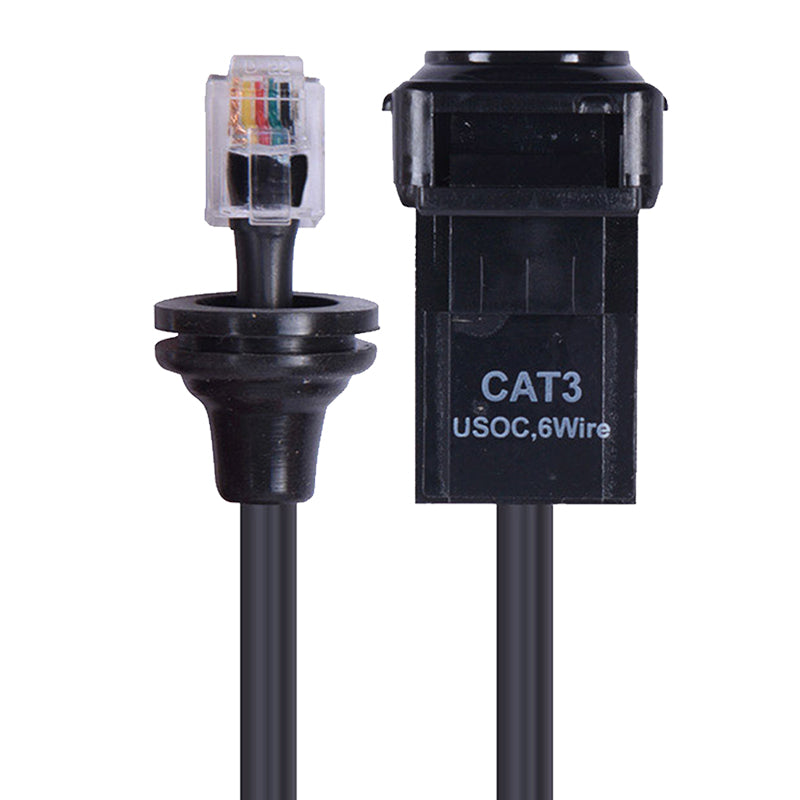 GME LEM6P Microphone Extension Lead Modular
