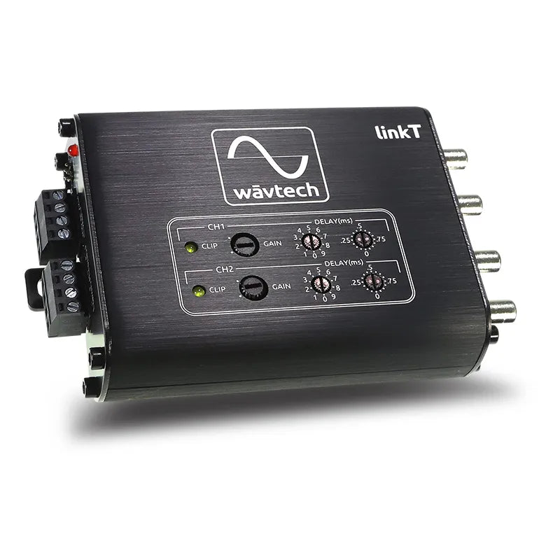 Wavtech LINKT 2-Channel Line Driver/Line Output Converter With Digital Time Alignment