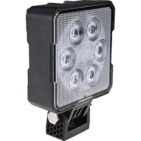 OEX LLX08304 6LED Work Light Nylon Housing Square