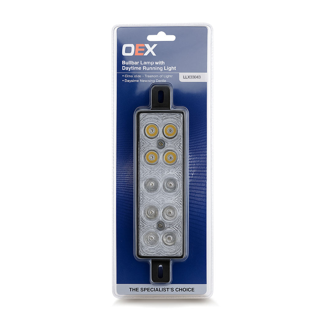 OEX LLX33043 LED Bull Bar Combination Lamp 12V/24V | Front Indicator Park Light & DRL