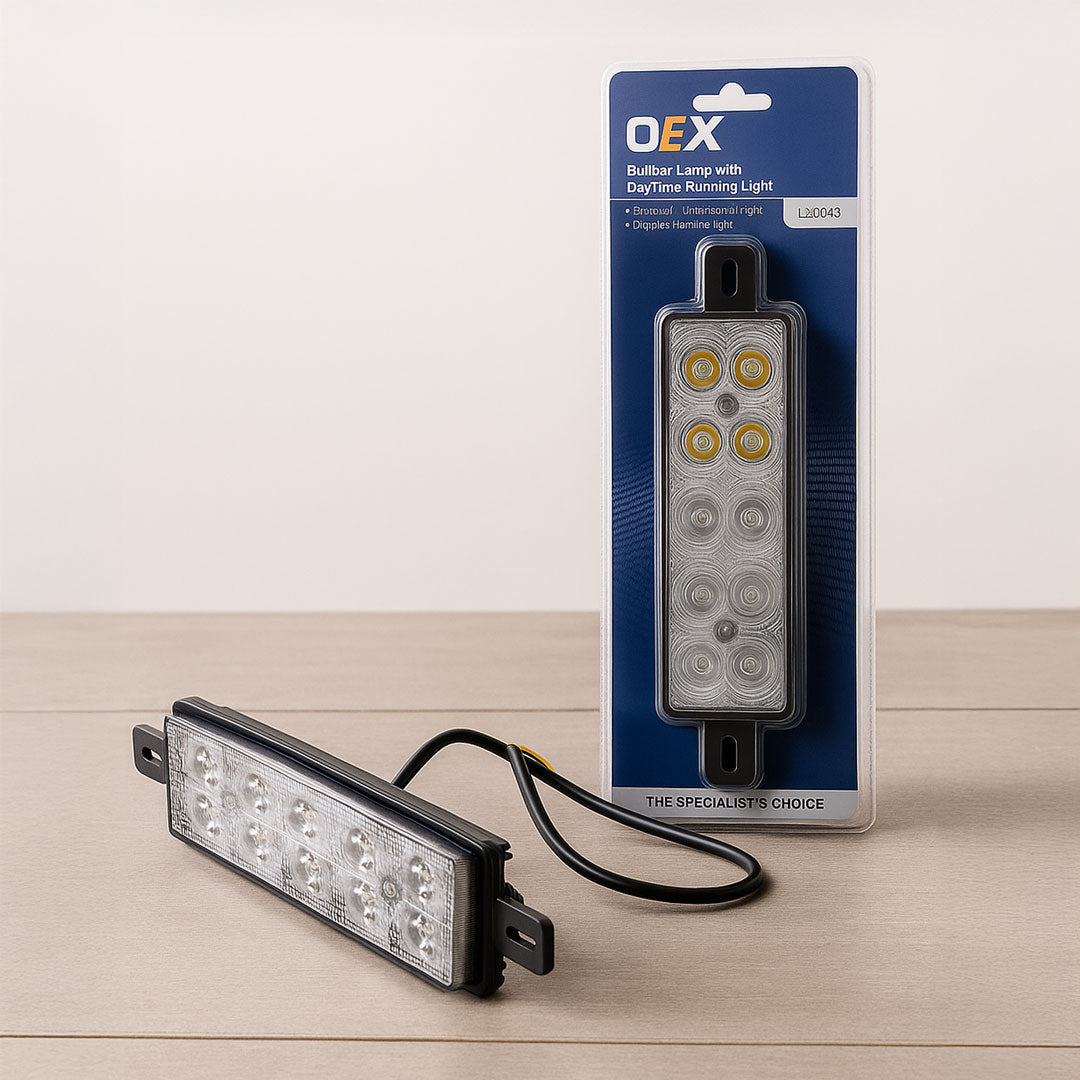 OEX LLX33043 LED Bull Bar Combination Lamp 12V/24V | Front Indicator Park Light & DRL
