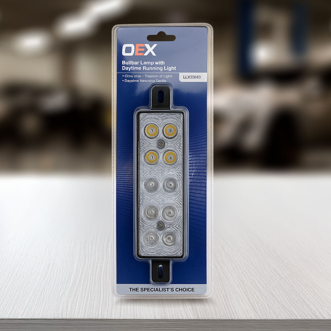 OEX LLX33043 LED Bull Bar Combination Lamp 12V/24V | Front Indicator Park Light & DRL