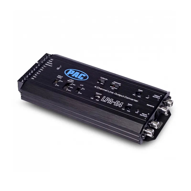 PAC LPA-E.4 Active 4CH Line Output Converter with Auto Turn-on