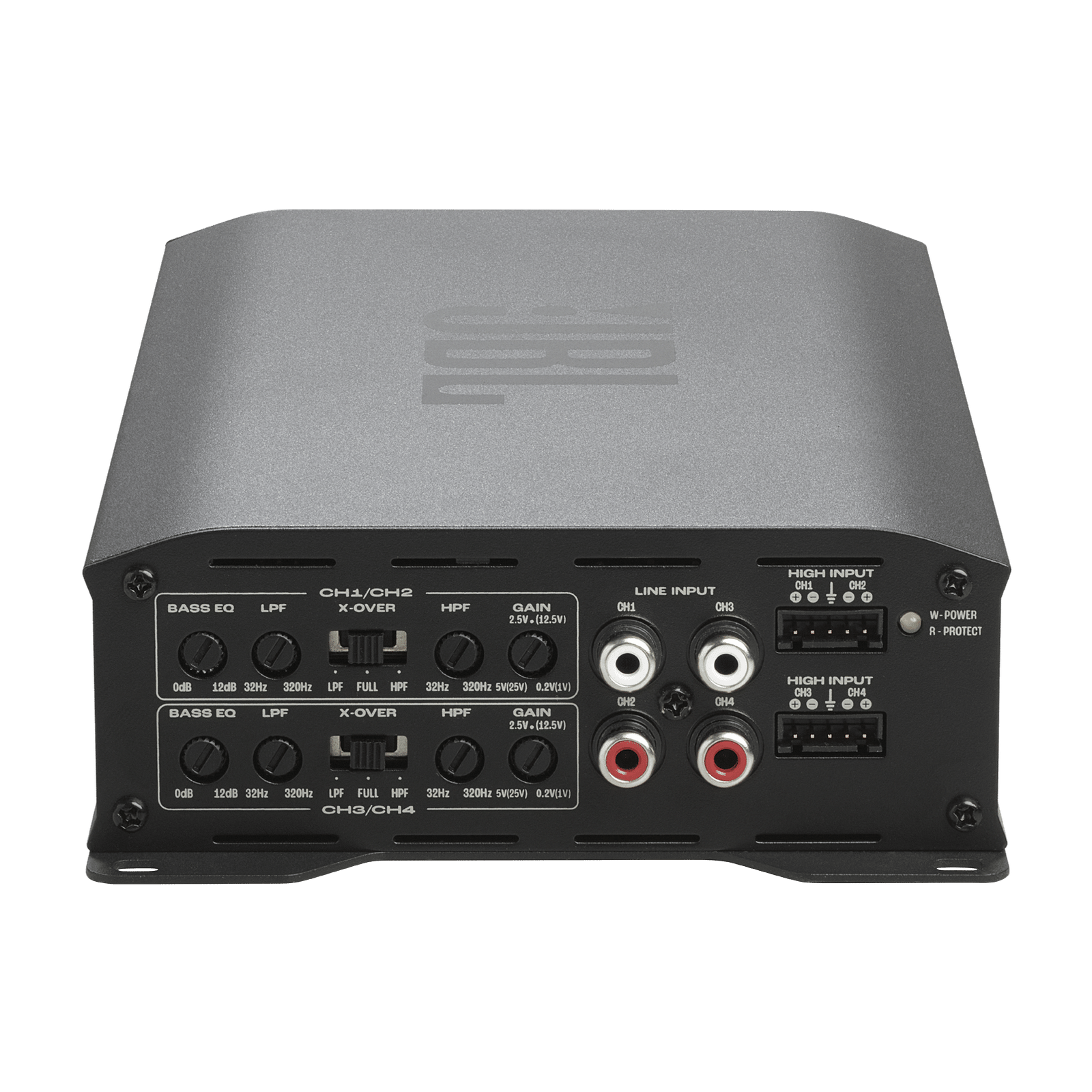 JBL Stage GT90041 4-Channel Class D Amplifier 520W RMS Bridgeable