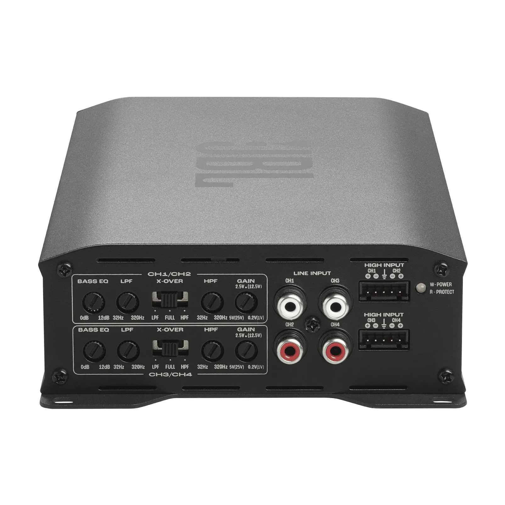 JBL Stage GT90041 4-Channel Class D Amplifier 520W RMS Bridgeable