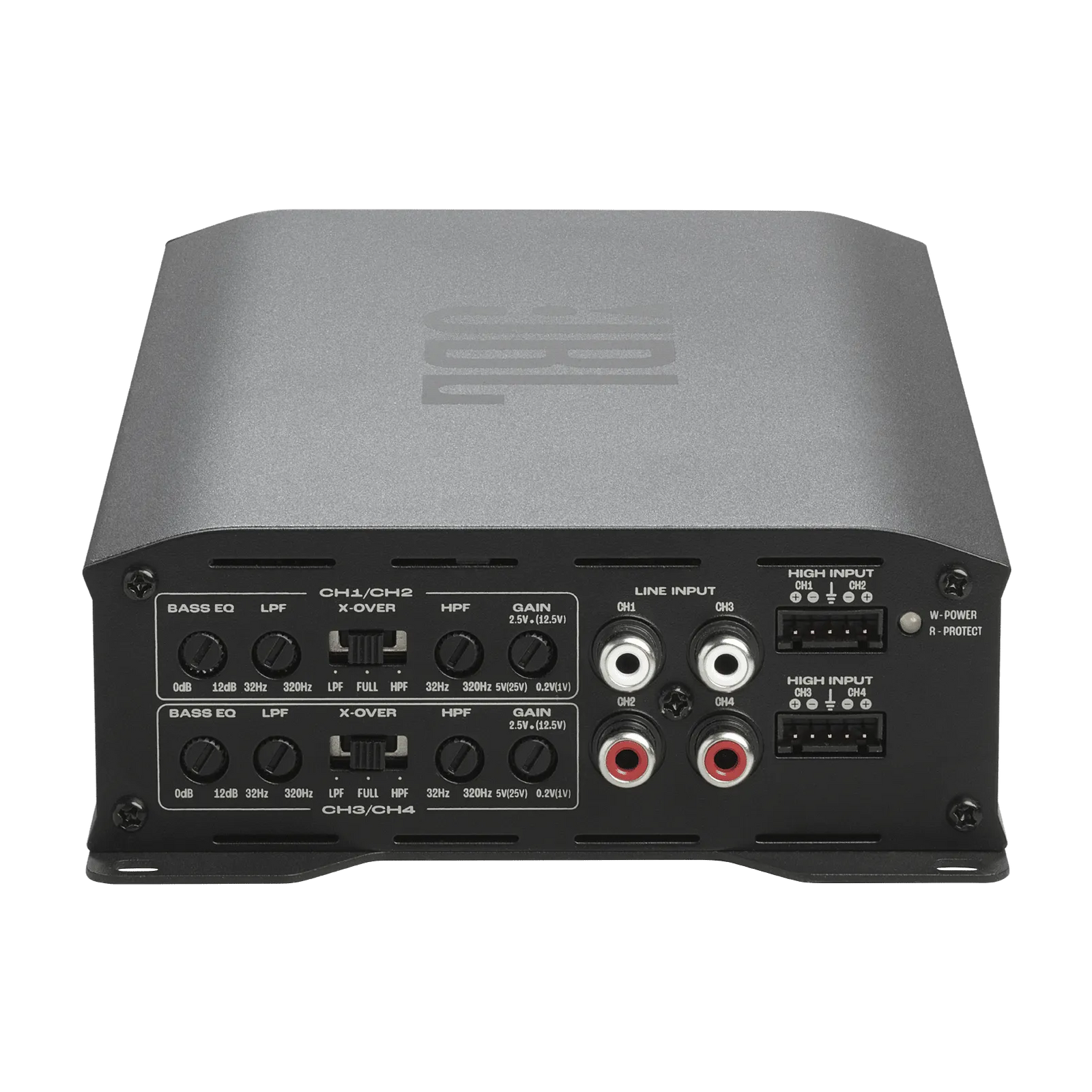 JBL Stage GT90041 4-Channel Class D Amplifier 520W RMS Bridgeable