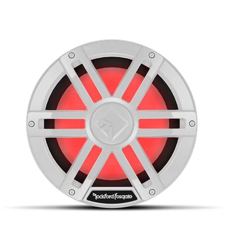 Rockford Fosgate M1D2-10 M1 10" DVC 2Ω Color Optix Marine Subwoofer