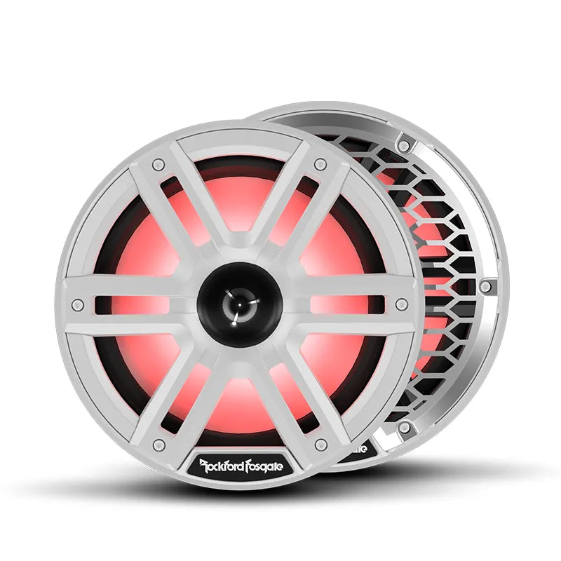 Rockford Fosgate M2-8H M2 8” 1200W Color Optix Marine 2-Way Horn Speakers