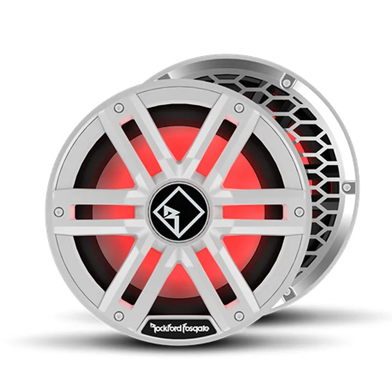 Rockford Fosgate M2D2-10I M2 10" DVC 2Ω Color Optix Infinite Baffle Marine Subwoofer