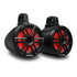 Rockford Fosgate M2WL-10HB M2 10 Inch Color Optix 2-Way Horn Loaded Wake Tower Speakers - Black (Pair)