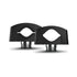 Rockford Fosgate M2WL-10HB M2 10 Inch Color Optix 2-Way Horn Loaded Wake Tower Speakers - Black (Pair)