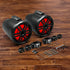 Rockford Fosgate M2WL-10HB M2 10 Inch Color Optix 2-Way Horn Loaded Wake Tower Speakers - Black (Pair)