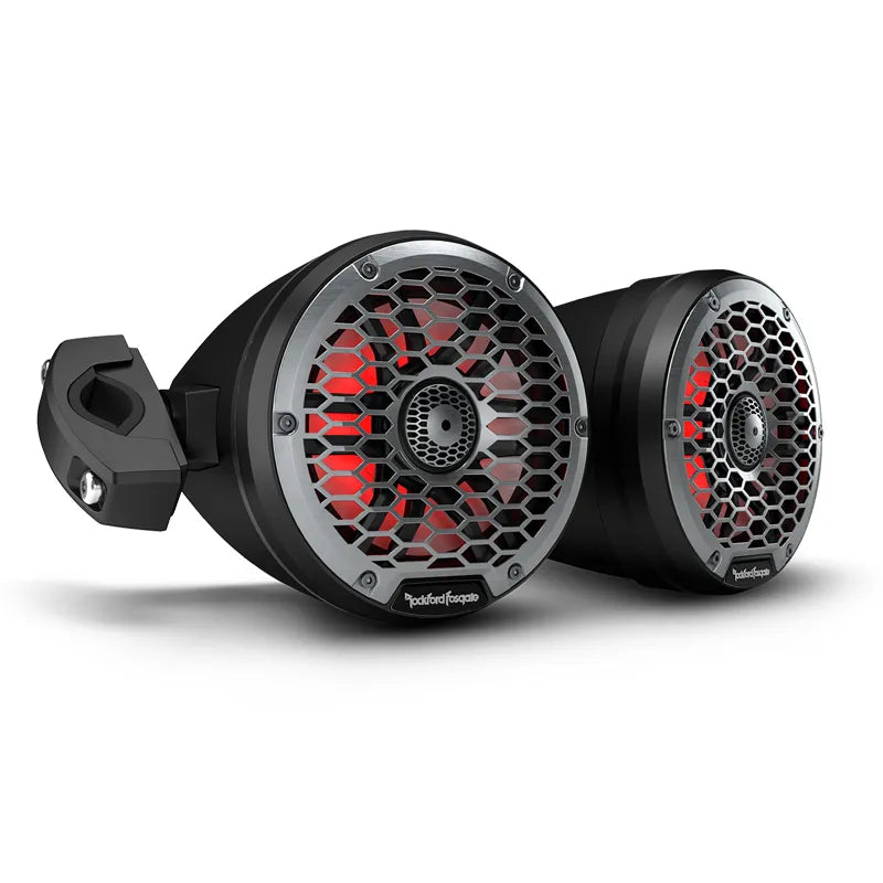 Rockford Fosgate M2WL-65MB M2 6.5” 600W Color Optix Moto-Can Speakers
