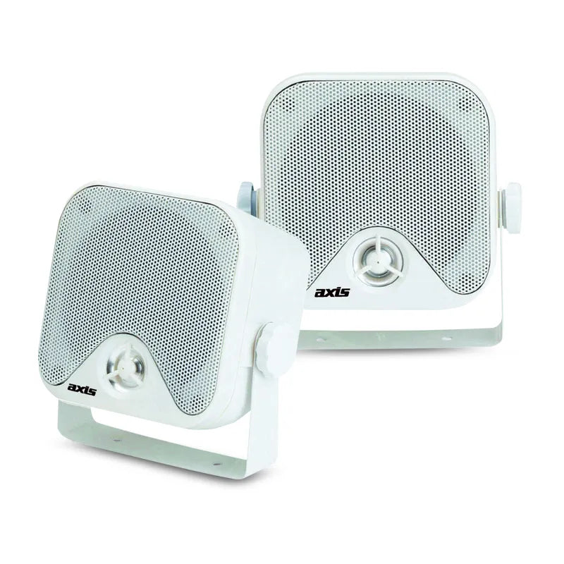 Axis MA442 4" 50W 2-Way Box Marine Speakers