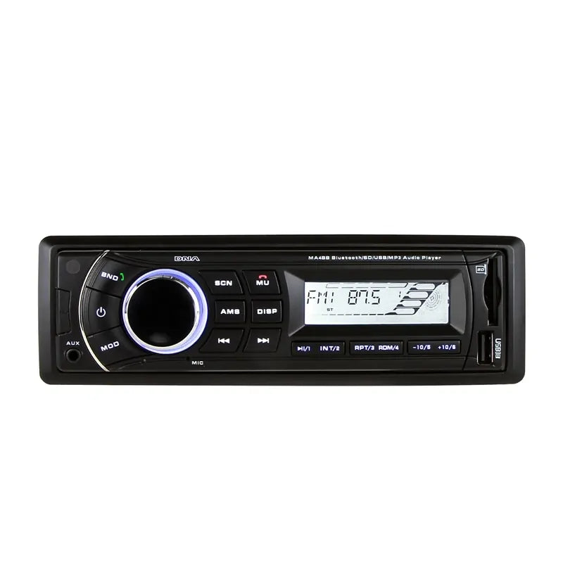 DNA Audio MA4BB Black Bluetooth USB/SD MP3 Player with AM/FM tuner and AUX audio input - Marine Entertainment System