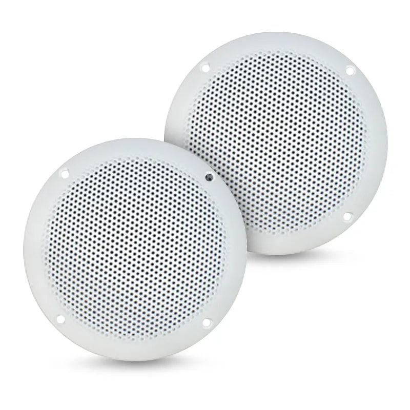 Axis MA600W 6" 60W Ultra Slim Full Range Marine Speaker System - White