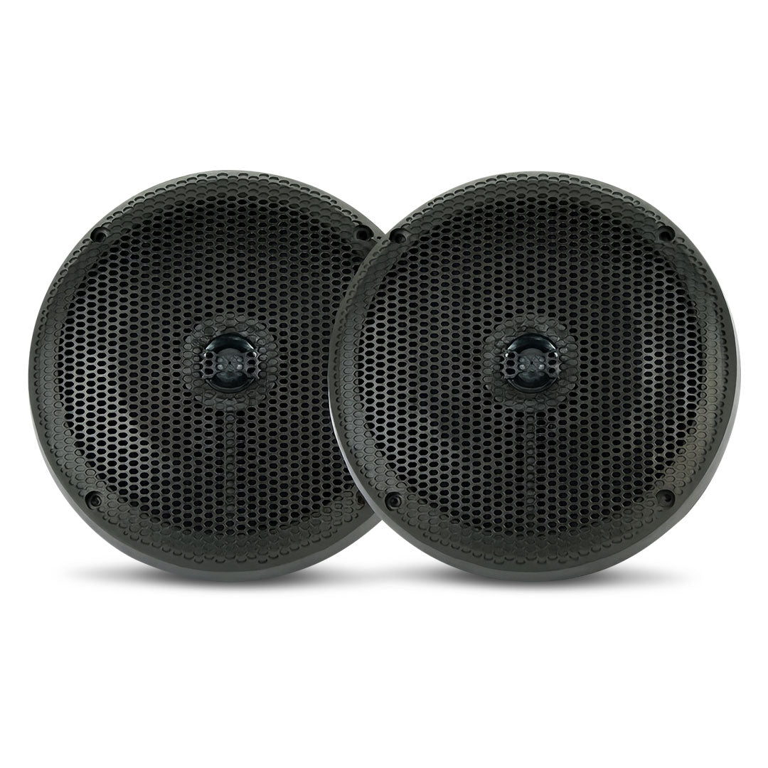 Axis MA62B 6.5" Slim Fit Marine Speakers 250W Waterproof Audio