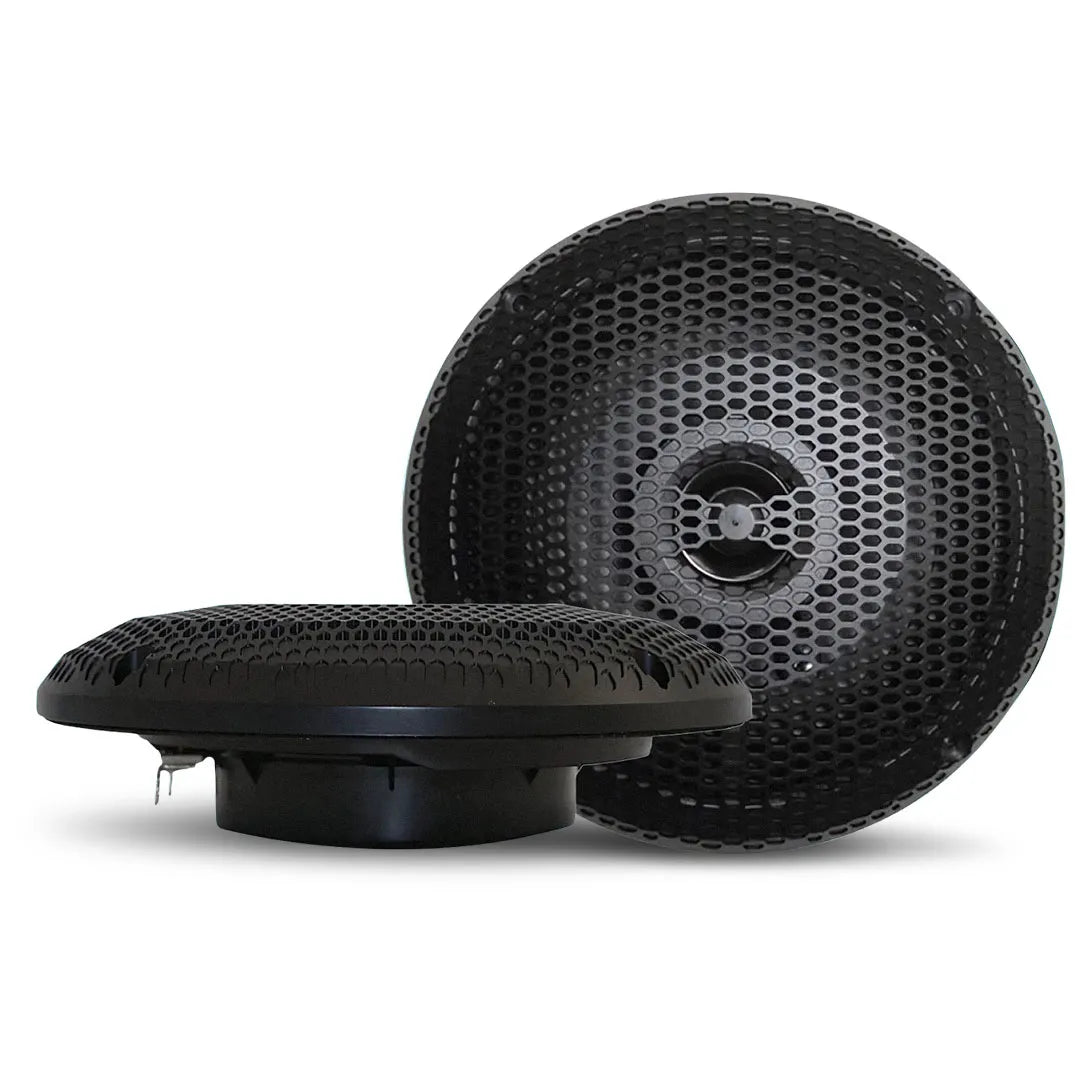 Axis MA62B 6.5" Slim Fit Marine Speakers 250W Waterproof Audio