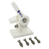 RFI MAM-101 White Marine Knock Down Antenna Mount with Hardware