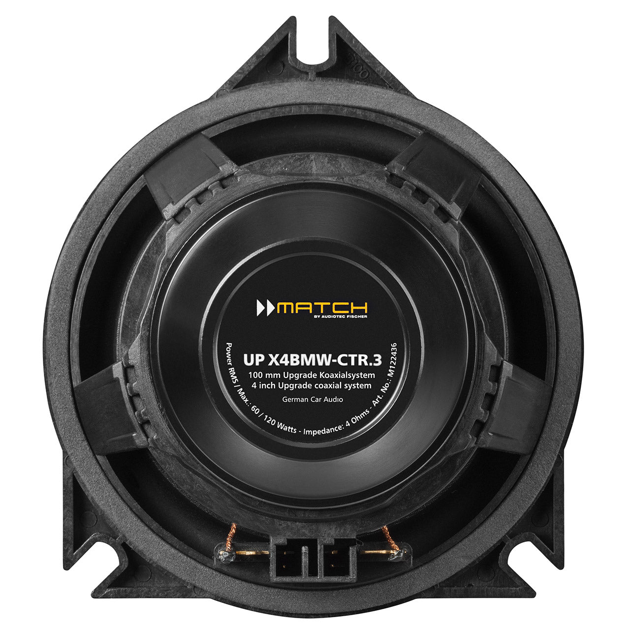 MATCH UP X4BMW-CTR.3 - 2-Way Center Coaxial Speaker for BMW | 4Ω