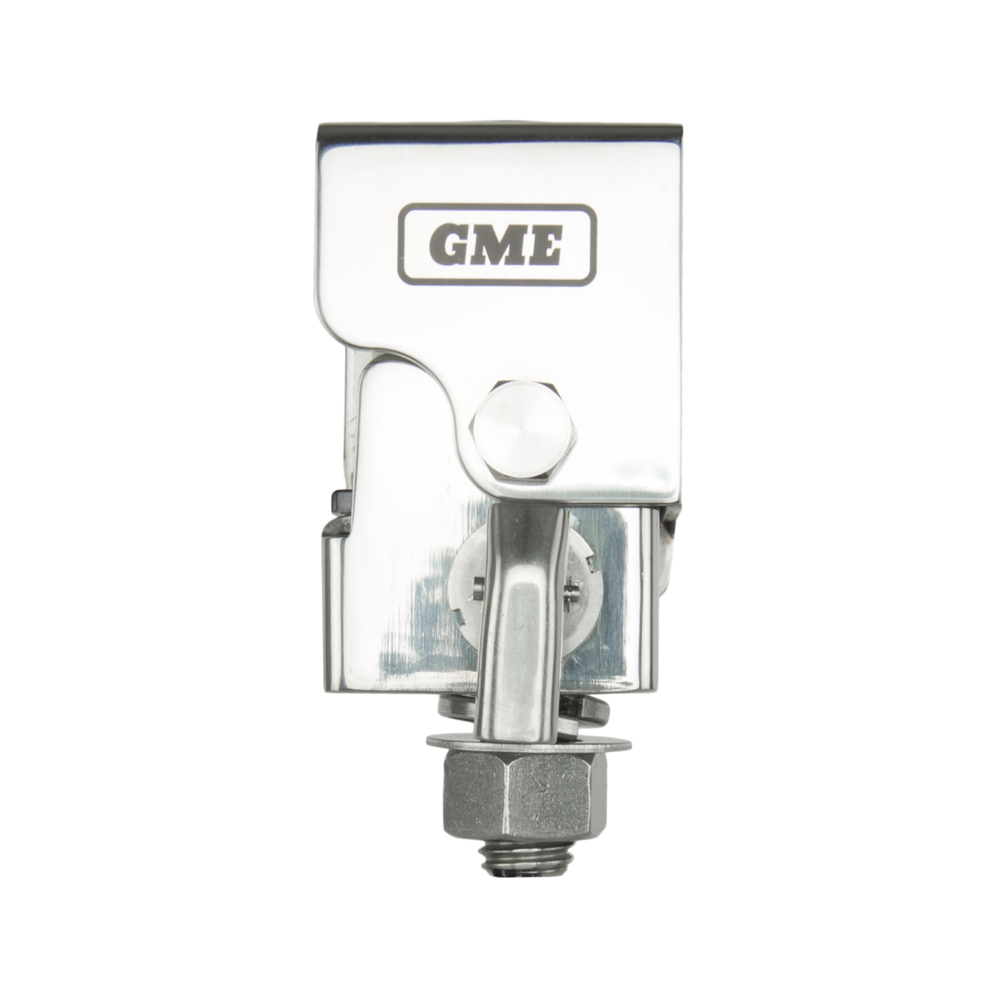 GME MB042 Heavy Duty Fold Down Stainless Steel Antenna Bracket