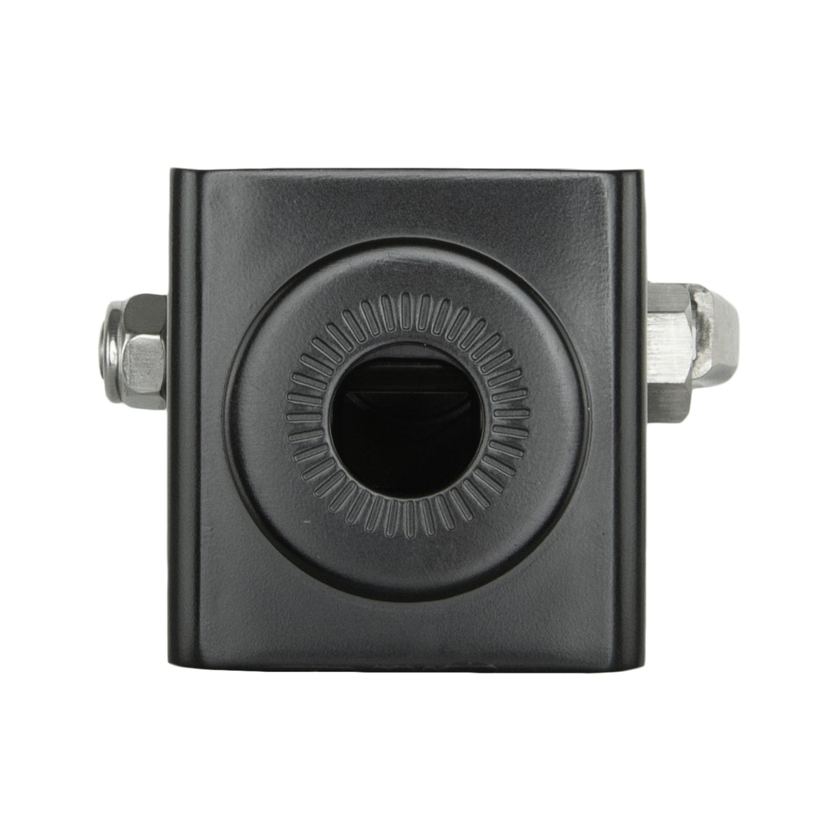 GME MB042B Heavy Duty Fold Down Stainless Steel Antenna Bracket Black Finish