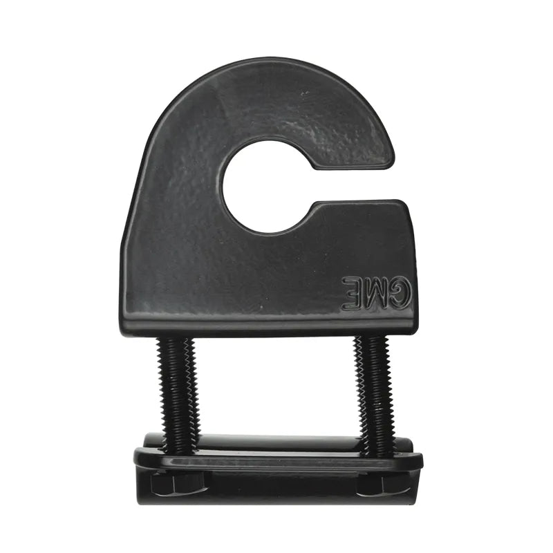 GME MB411B Antenna M/Bracket, Mirror Mount With Slot (Black)