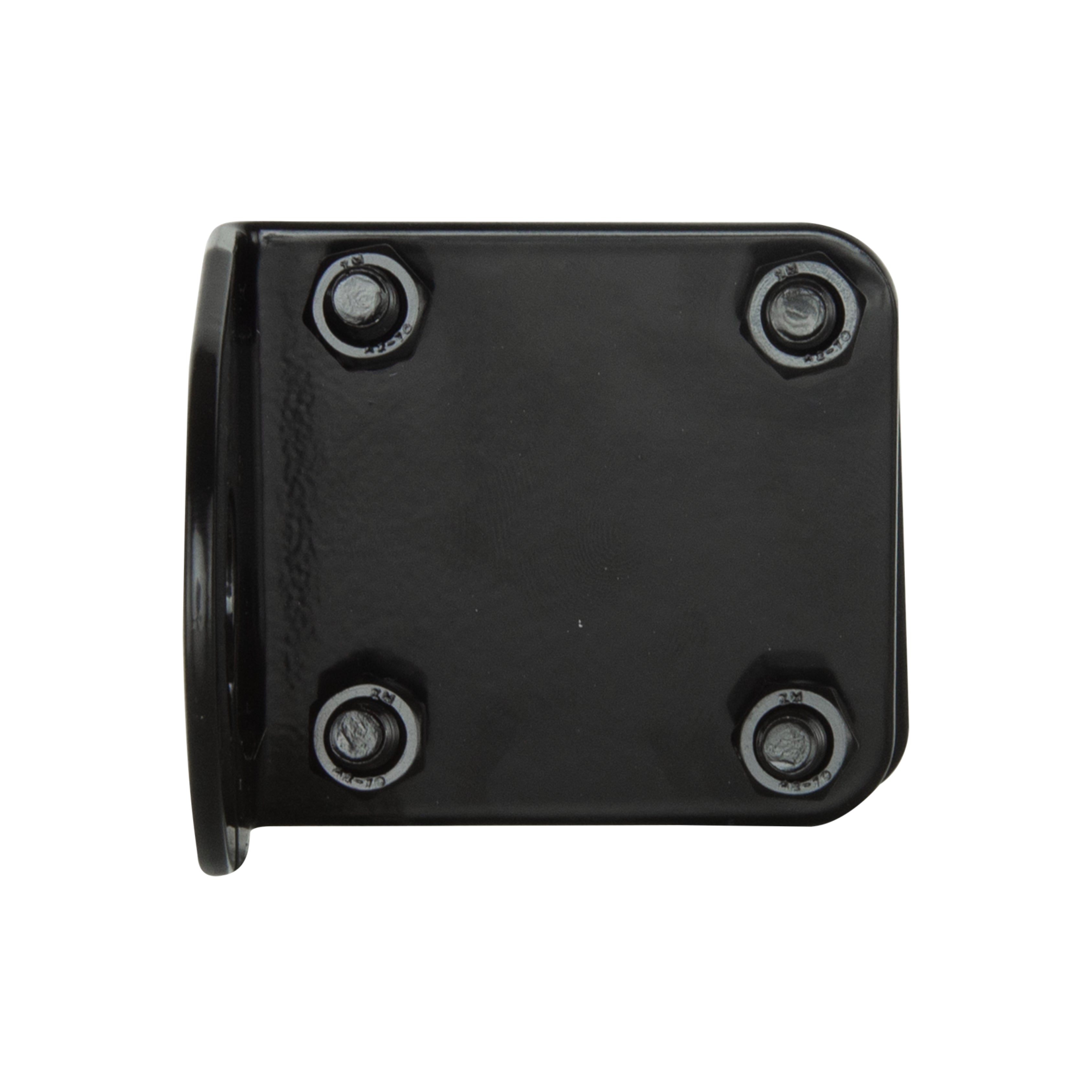 GME MB411B Antenna M/Bracket, Mirror Mount With Slot (Black)