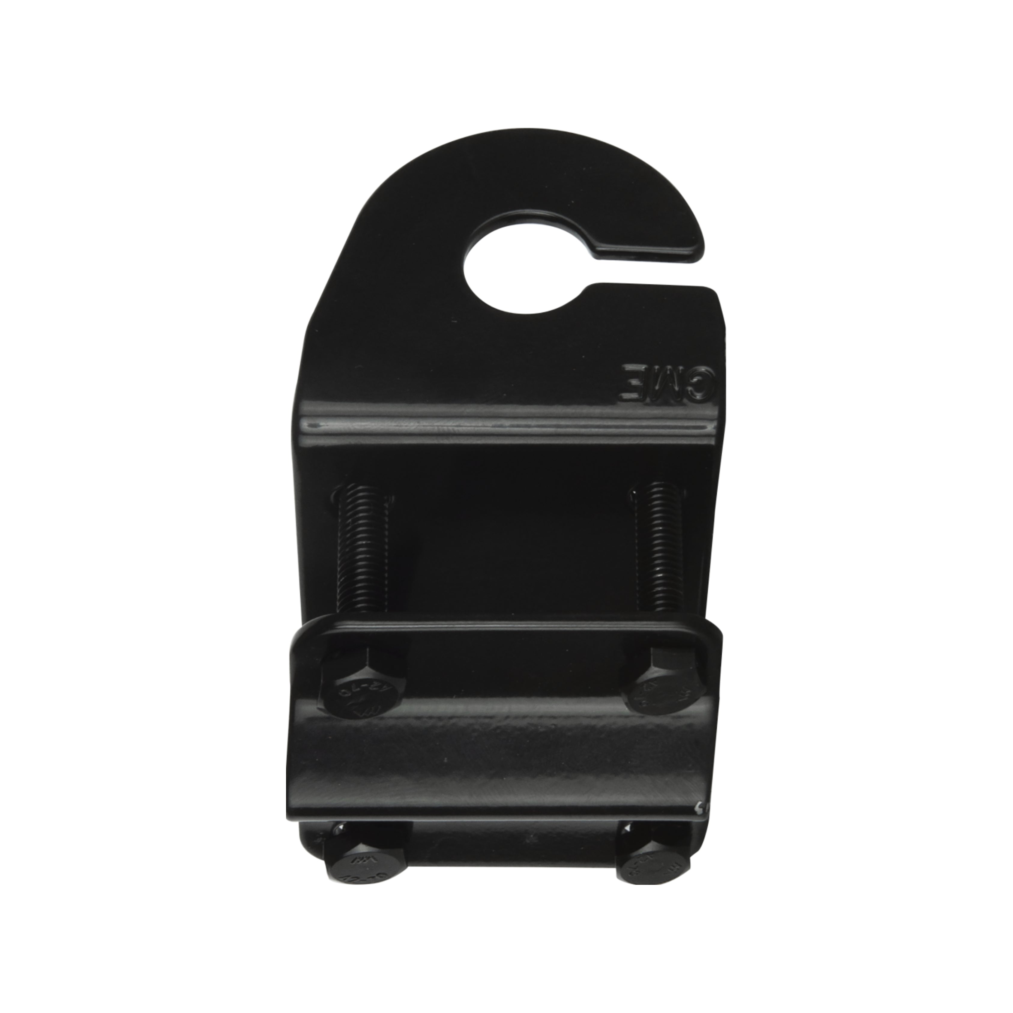 GME MB411B Antenna M/Bracket, Mirror Mount With Slot (Black)