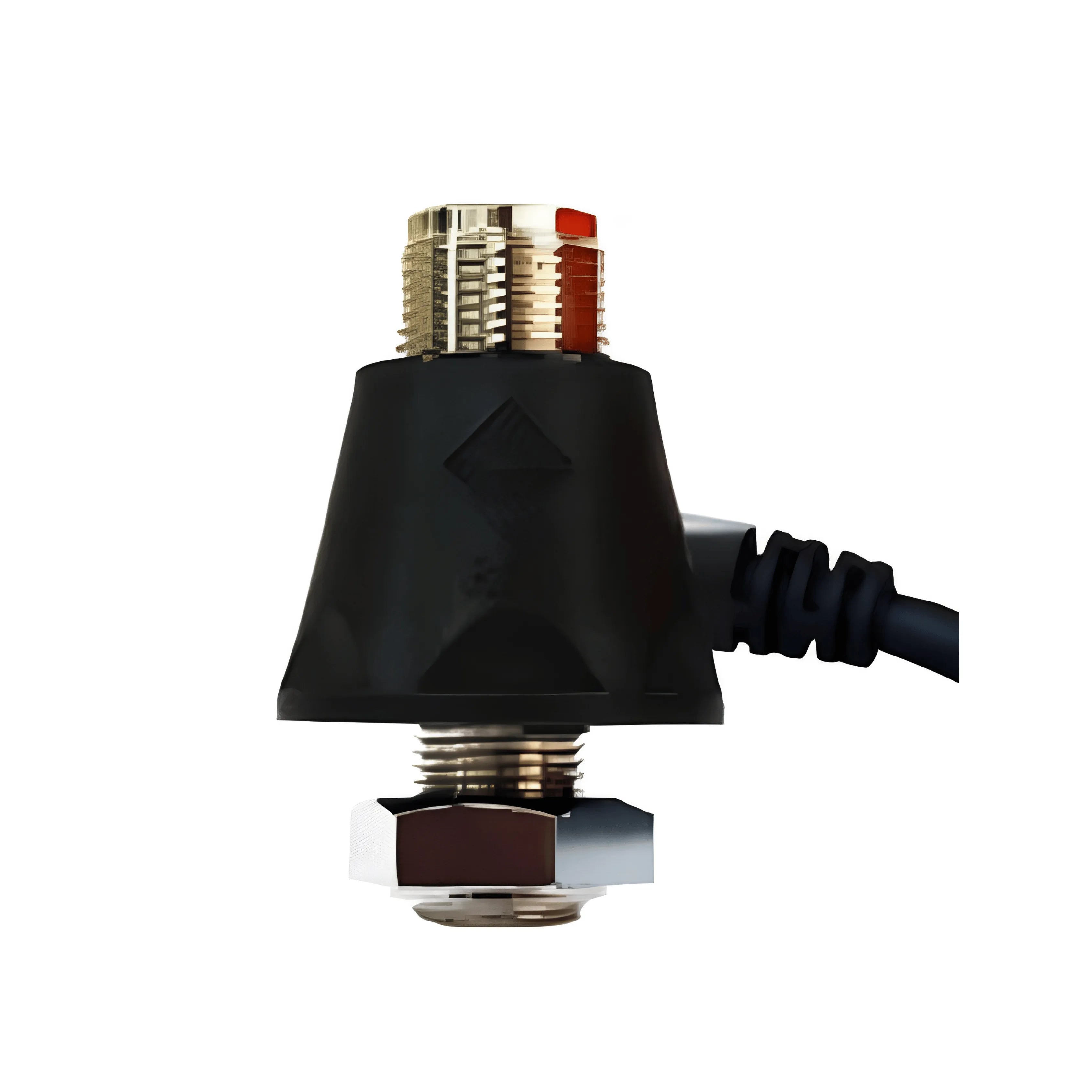 RFI MBCM-5M-NC-B MBC Moulded Antenna Base with 5m Low Loss RG58 Cable