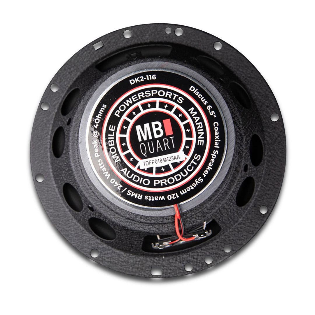 MB Quart MBQ-DK2-116 | 6.5-inch Coaxial Car Speakers | Discus 3-way