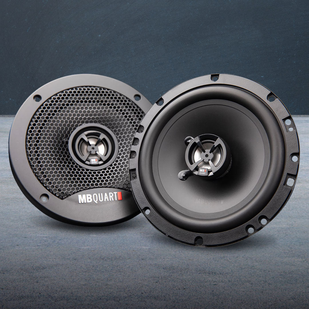 MB Quart MBQ-DK2-116 | 6.5-inch Coaxial Car Speakers | Discus 3-way