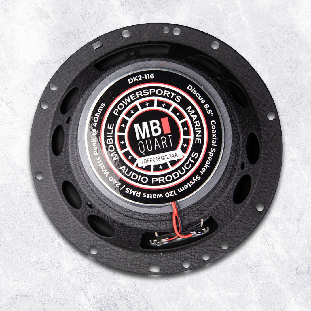 MB Quart MBQ-DK2-116 | 6.5-inch Coaxial Car Speakers | Discus 3-way