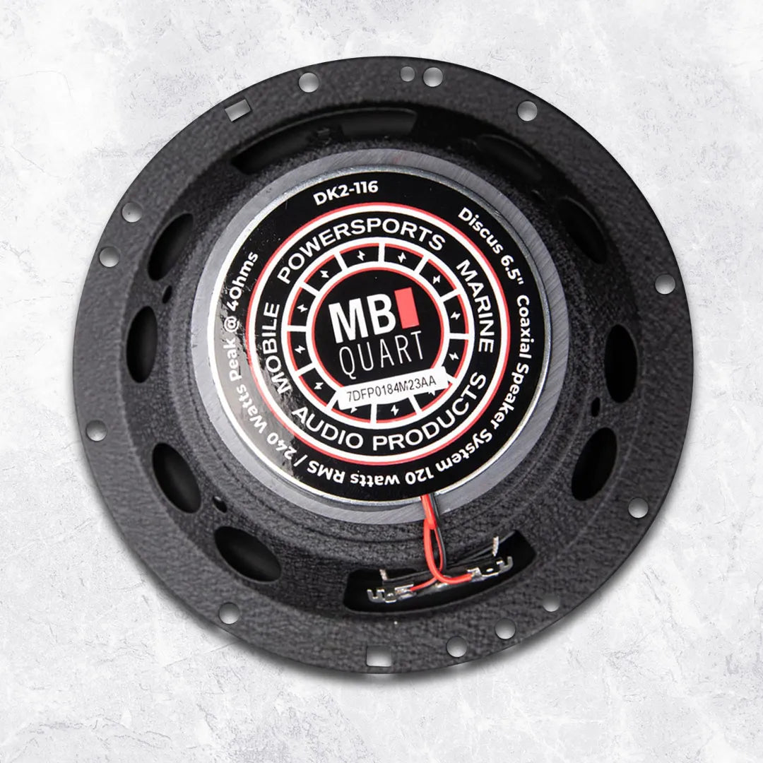 MB Quart MBQ-DK2-116 | 6.5-inch Coaxial Car Speakers | Discus 3-way