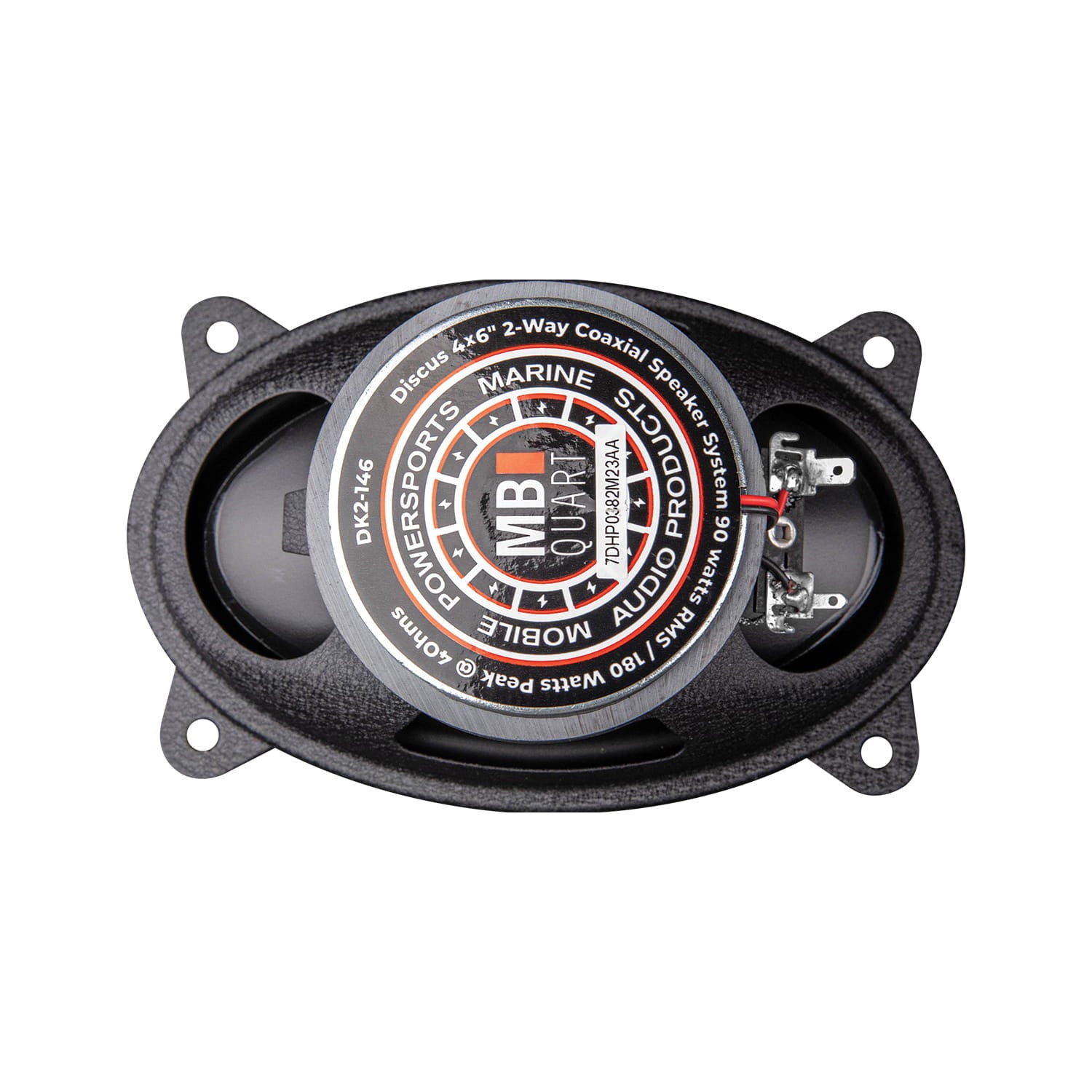 MB Quart MBQ-DK2-146 Discus 4x6" 2-Way Coaxial Car Speakers