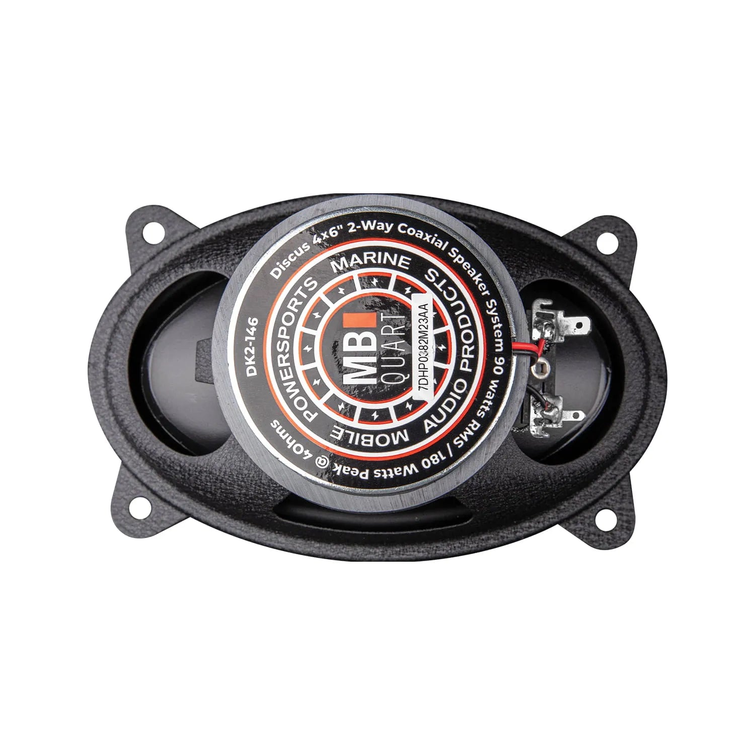 MB Quart MBQ-DK2-146 Discus 4x6" 2-Way Coaxial Car Speakers